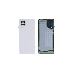 Samsung Galaxy A22 A225F bagcover White med linse OEM