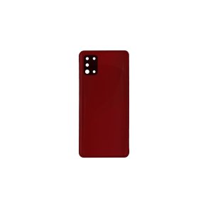 Samsung Galaxy A31 A315F bagcover Red med linse OEM