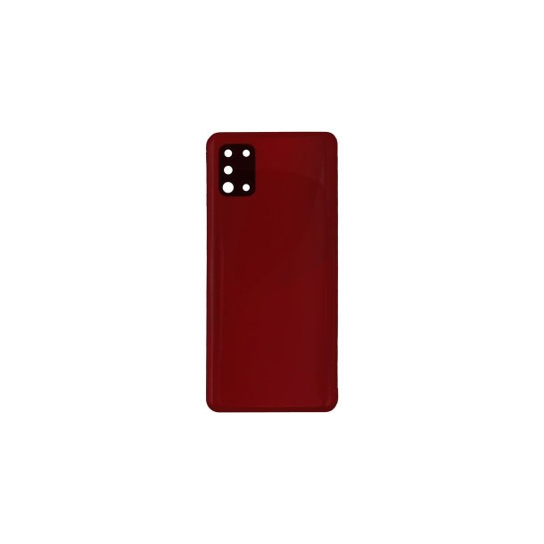 Samsung Galaxy A31 A315F bagcover Red med linse OEM