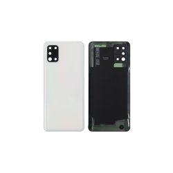 Samsung Galaxy A31 A315F bagcover White med linse OEM
