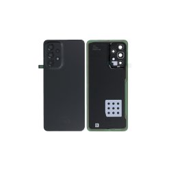 Samsung Galaxy A33 5G bagcover Black med linse OEM