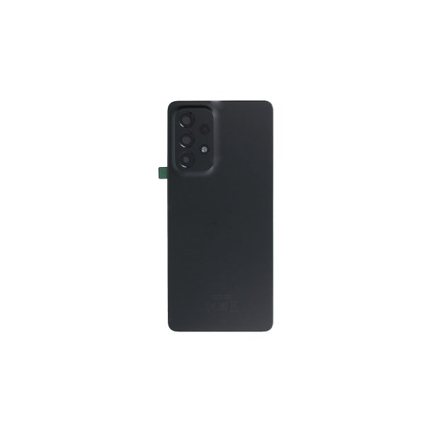 Samsung Galaxy A53 5G bagcover Black med linse OEM