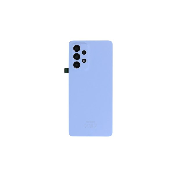 Samsung Galaxy A53 5G bagcover Blue med linse OEM