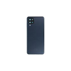 Samsung Galaxy M12 M127F bagcover Black med linse OEM