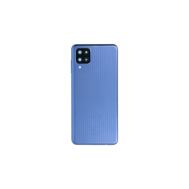 Samsung Galaxy M12 M127F bagcover Blue med linse OEM