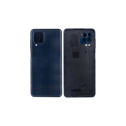 Samsung Galaxy M22 M225F bagcover Black med linse OEM