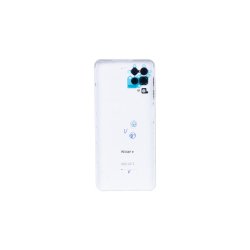 Samsung Galaxy M22 M225F bagcover White med linse OEM