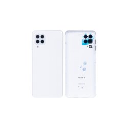 Samsung Galaxy M22 M225F bagcover White med linse OEM