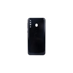Samsung Galaxy M30 M305F bagcover Black med linse OEM