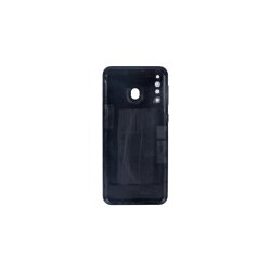 Samsung Galaxy M30 M305F bagcover Black med linse OEM