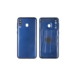 Samsung Galaxy M30 M305F bagcover Blue med linse OEM