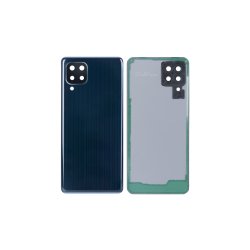 Samsung Galaxy M32 M325F bagcover Black med linse OEM