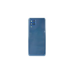 Samsung Galaxy M32 M325F bagcover Blue med linse OEM
