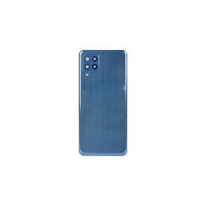 Samsung Galaxy M32 M325F bagcover Blue med linse OEM