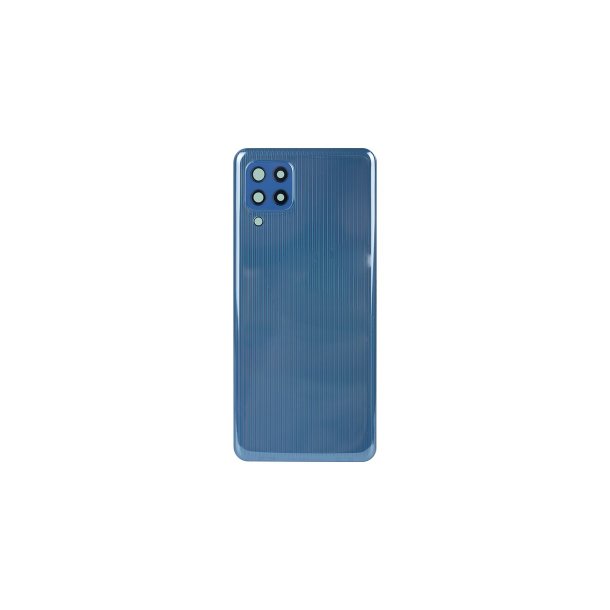 Samsung Galaxy M32 M325F bagcover Blue med linse OEM