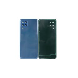Samsung Galaxy M32 M325F bagcover Blue med linse OEM
