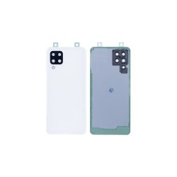 Samsung Galaxy M32 M325F bagcover White med linse OEM