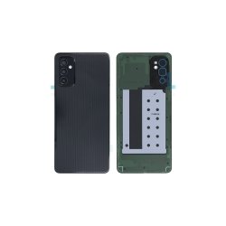 Samsung Galaxy M52 M526B bagcover Black med linse OEM