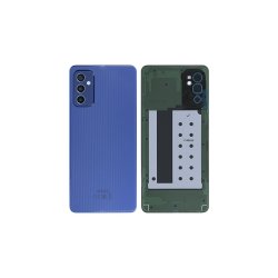 Samsung Galaxy M52 M526B bagcover Blue med linse OEM