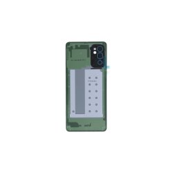 Samsung Galaxy M52 M526B bagcover White med linse OEM