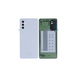 Samsung Galaxy M52 M526B bagcover White med linse OEM