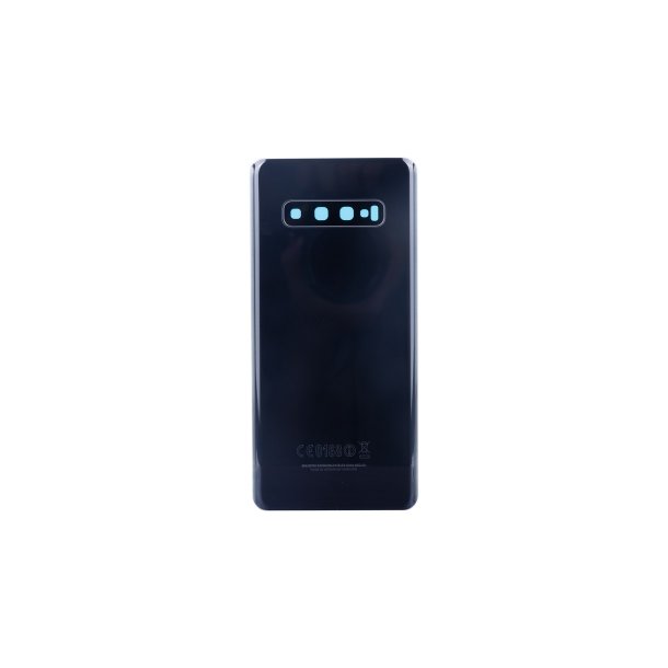 Bagcover til Samsung Galaxy S10 Plus G975F med Kameralinse Prism Sort OEM