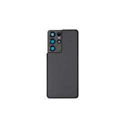Samsung Galaxy S21 Ultra 5G G998B bagcover Black med linse OEM