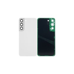 Samsung Galaxy S22 5G S901B bagcover White med linse OEM