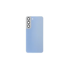 Samsung Galaxy S22 5G S901B bagcover Blue med linse OEM