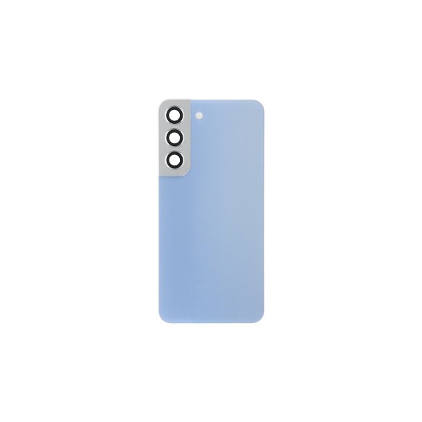 Samsung Galaxy S22 5G S901B bagcover Blue med linse OEM