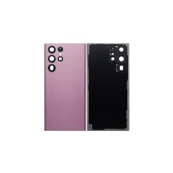 Samsung Galaxy S22 Ultra 5G S908B bagcover Burgundy med linse OEM