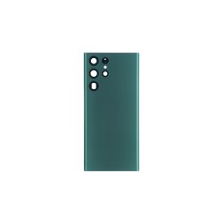 Bagcover til Samsung Galaxy S22 Ultra S908B med Kameralinse Gr�n OEM