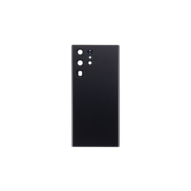 Samsung Galaxy S22 Ultra 5G S908B bagcover Black med linse OEM