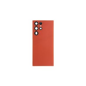 Samsung Galaxy S22 Ultra 5G S908B bagcover Red med linse OEM