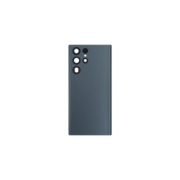 Samsung Galaxy S22 Ultra 5G S908B bagcover Blue med linse OEM