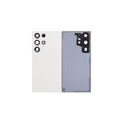 Samsung Galaxy S23 Ultra S918B bagcover Cream med linse OEM