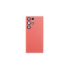 Samsung Galaxy S23 Ultra S918B bagcover Red med linse OEM
