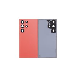Samsung Galaxy S23 Ultra S918B bagcover Red med linse OEM