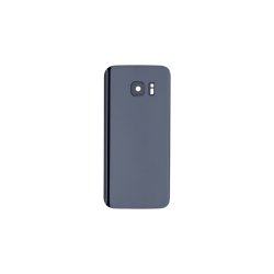 Samsung Galaxy S7 G930F bagcover Black med linse OEM