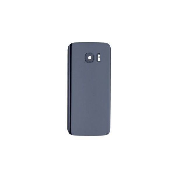 Samsung Galaxy S7 G930F bagcover Black med linse OEM