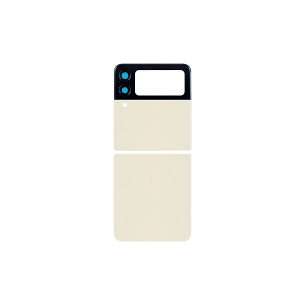 Samsung Z Flip3 (5G) F711B bagcover Cream med linse OEM