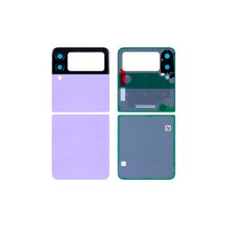 Samsung Z Flip3 (5G) F711B bagcover Lavender med linse OEM