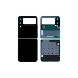 Samsung Z Flip3 (5G) F711B bagcover Black med linse OEM