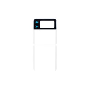Samsung Z Flip3 (5G) F711B bagcover White med linse OEM