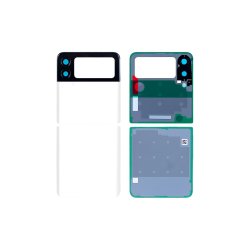 Samsung Z Flip3 (5G) F711B bagcover White med linse OEM