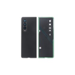 Samsung Fold3 (5G) bagcover Black med linse OEM
