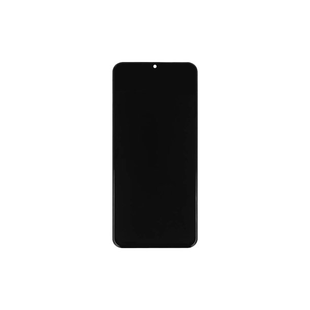 Samsung Galaxy M13 M135 Sk�rm med ramme Sort Display og Digitizer Service Pack