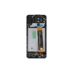 Samsung Galaxy M13 M135 Sk�rm med ramme Sort Display og Digitizer Service Pack