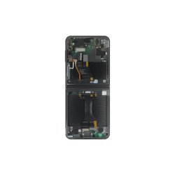 Samsung Z Flip5 F731B Sk�rm med ramme Bl� Display og Digitizer Service Pack
