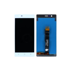 Nokia 3 Sk�rm uden ramme Display og Digitizer Hvid